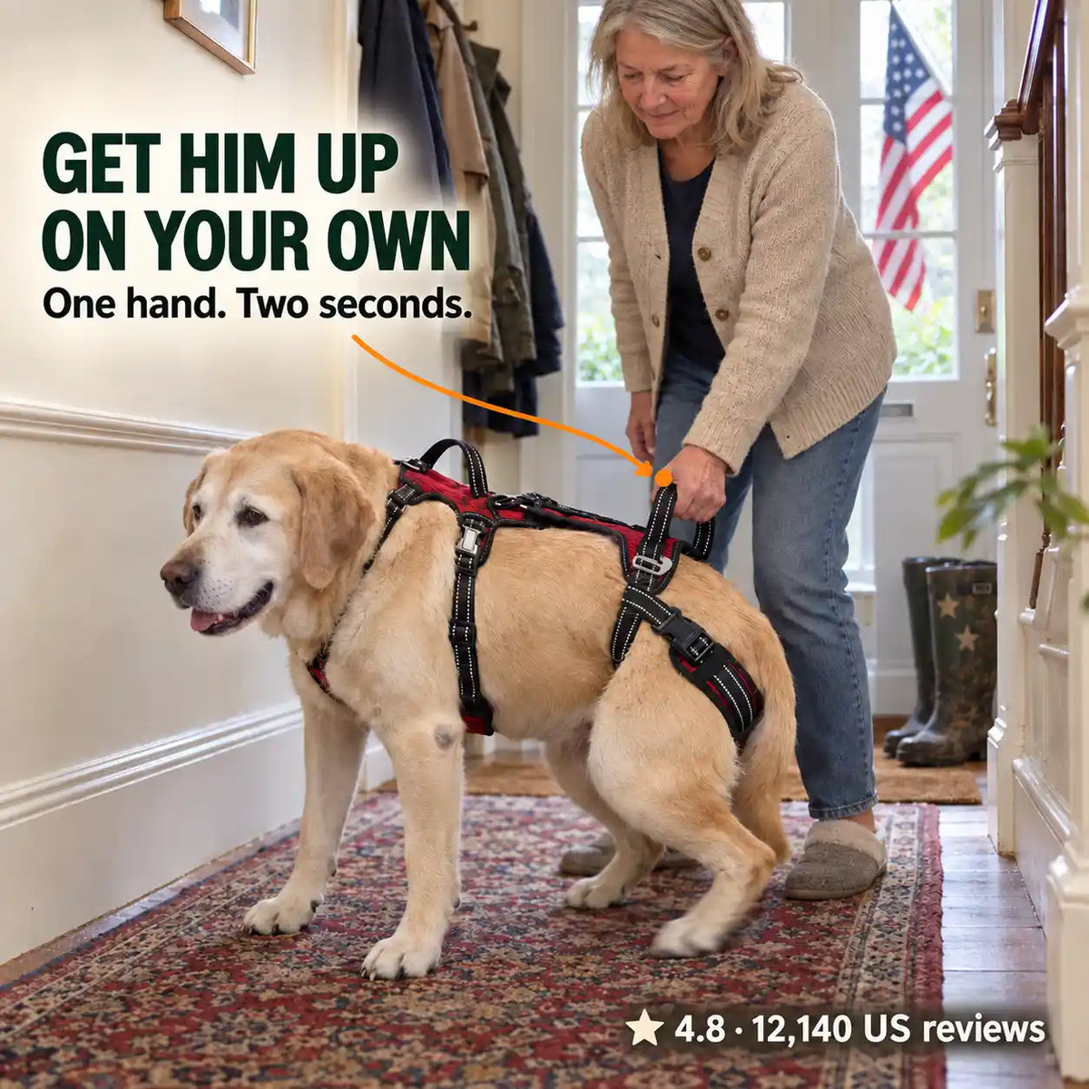 Blanketdream "Up-You-Get" Lift Harness