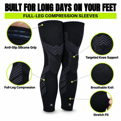 Full-Leg Compression Sleeves