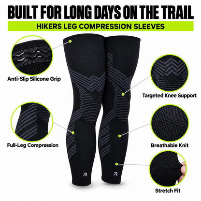 Reecov Hikers Leg Compression Sleeves