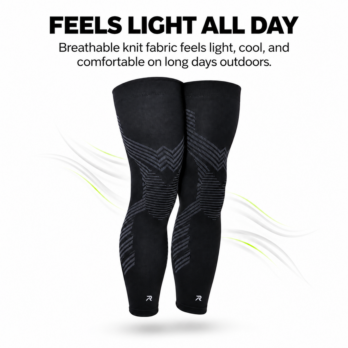 Hikers Leg Compression Sleeves (1 Sleeve)