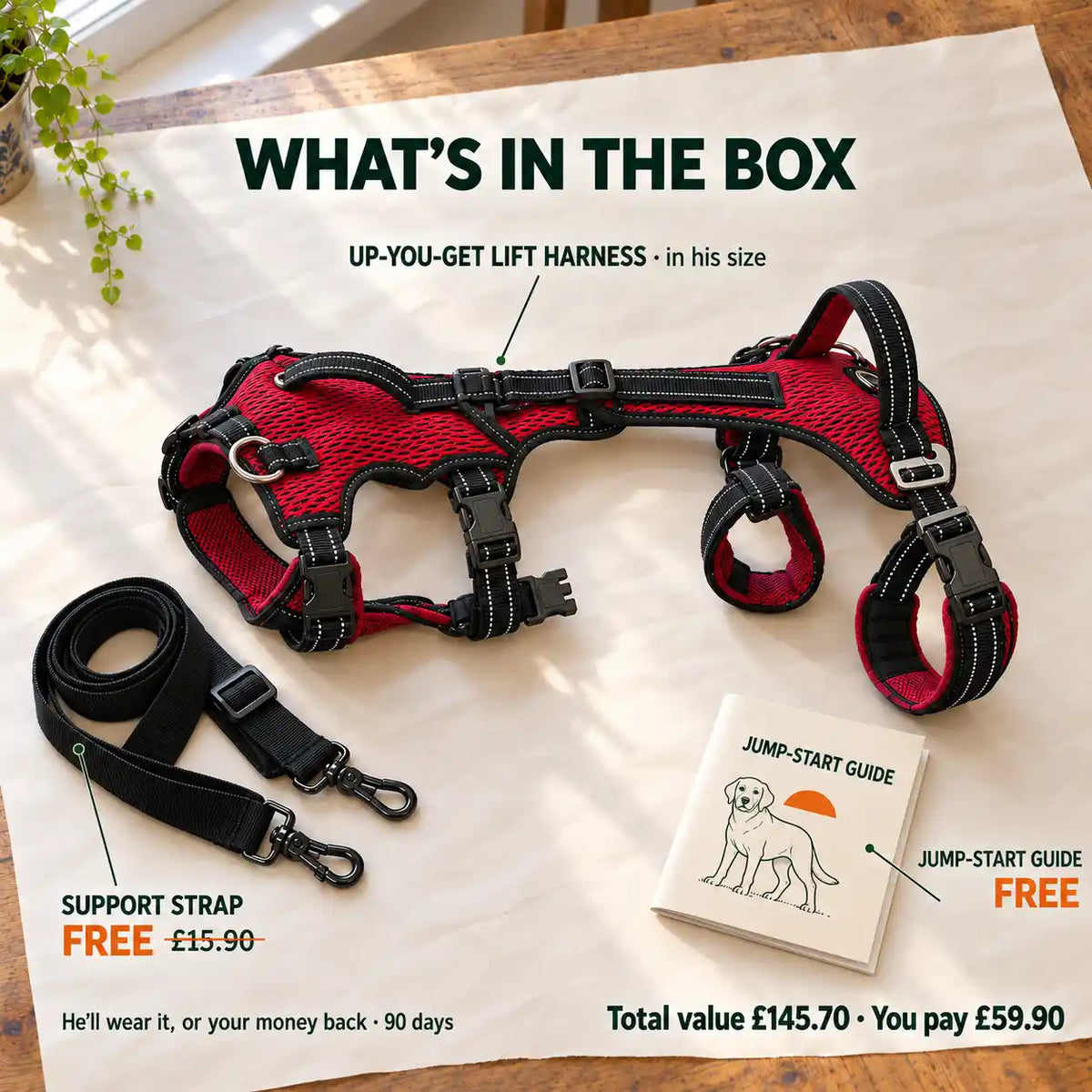 Blanketdream "Up-You-Get" Lift Harness