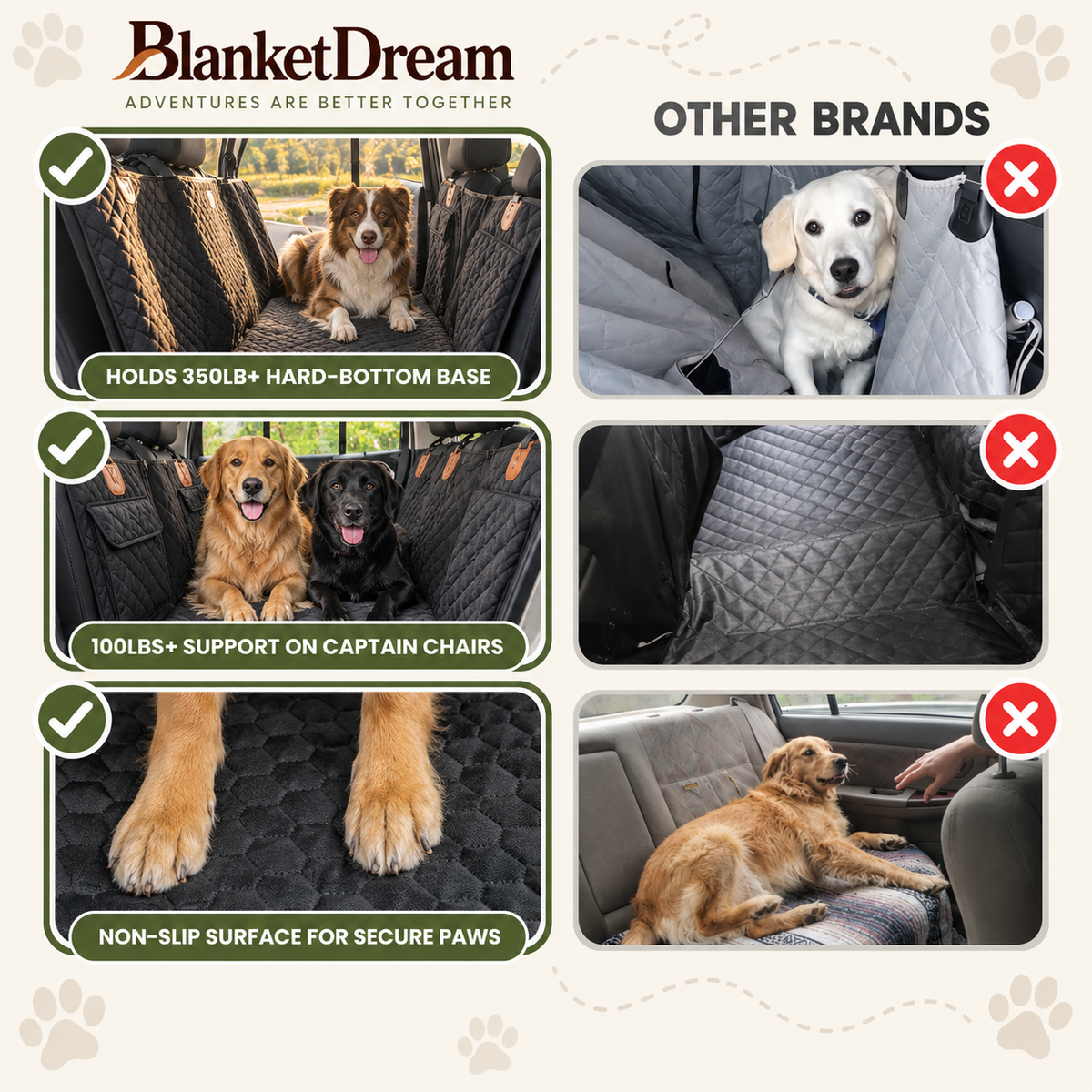 BlanketDream - Backseat Deck